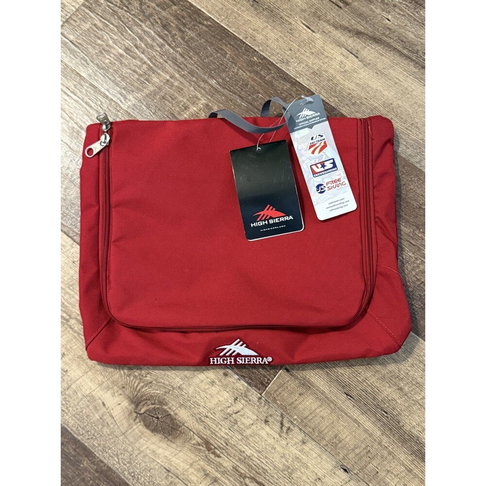 High Sierra Pack-N-Go Multi Pocket Toiletry Pouch w/Hanging Loop NWT